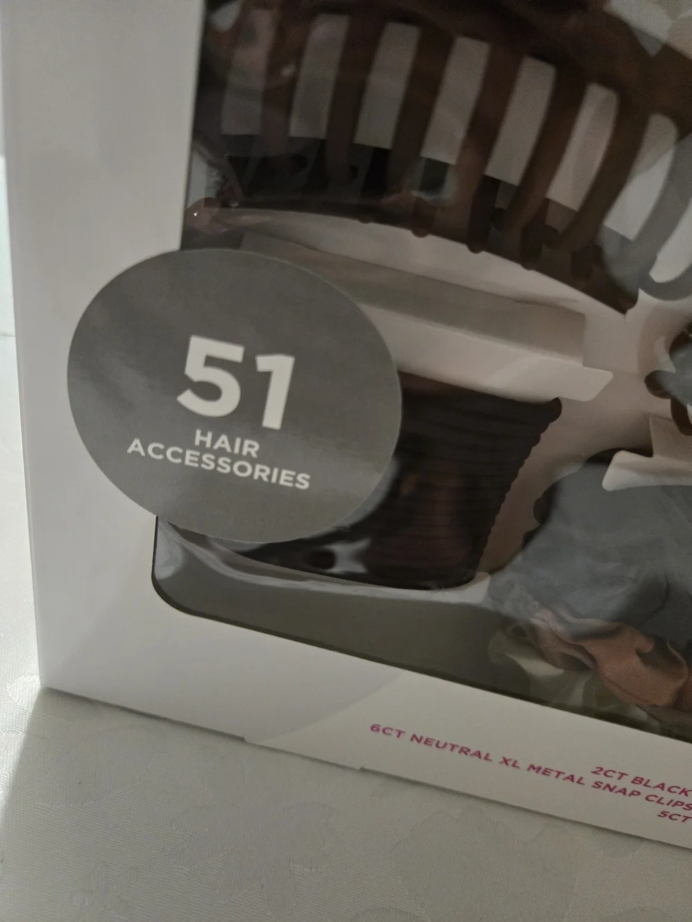 Goody Women’s Everyday Hair Accessories Kit — Black, Brown & Tan